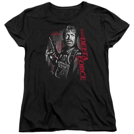 Delta Force Womens Shirt Black Ops Black T-Shirt