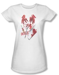 Dexter Juniors Shirt Tools Of The Trade White T-shirt Tee
