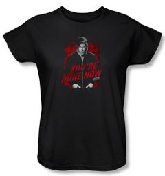 Dexter Ladies Shirt Dark Passenger Black T-Shirt Tee
