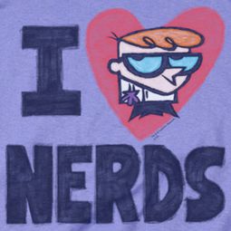 Dexter's Laboratory I Heart Nerds Shirts