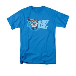 Dexter's Laboratory Shirt Get Out Adult Turquoise Tee T-Shirt