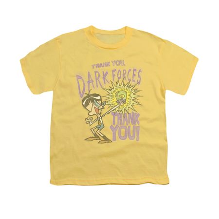 Dexter's Laboratory Shirt Kids Dark Forces Banana Youth Tee T-Shirt