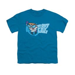 Dexter's Laboratory Shirt Kids Get Out Turquoise Youth Tee T-Shirt