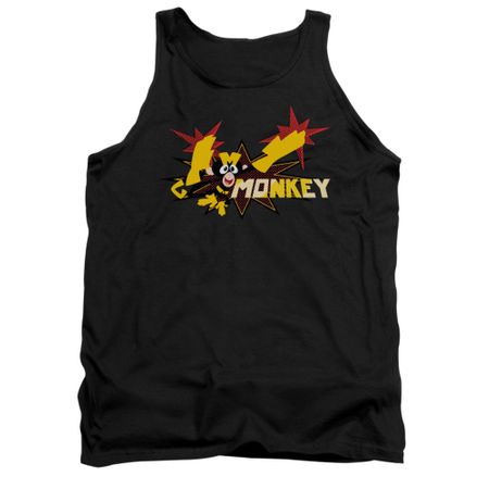 Dexter's Laboratory Tank Top Monkey Black Tanktop