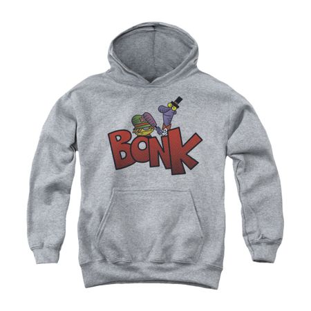 Dexter's Laboratory Youth Hoodie Bonk Athletic Heather Kids Hoody