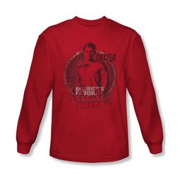 Dexter Shirt America's Favorite Long Sleeve Red Tee T-Shirt