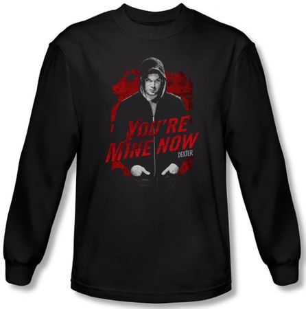 Dexter Shirt Dark Passenger Black Long Sleeve T-Shirt Tee