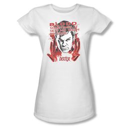 Dexter Shirt Juniors Blood Red T-Shirt