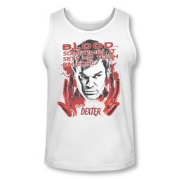 Dexter Shirt Tank Top Blood Red Tanktop