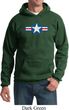 Distressed Air Force Star Hoodie