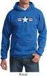 Distressed Air Force Star Hoodie