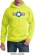 Distressed Air Force Star Hoodie