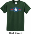 Distressed Air Force Star Kids Shirt