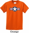 Distressed Air Force Star Kids Shirt