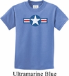 Distressed Air Force Star Kids Shirt