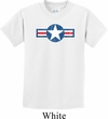 Distressed Air Force Star Kids Shirt
