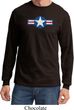 Distressed Air Force Star Long Sleeve Shirt