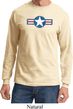 Distressed Air Force Star Long Sleeve Shirt