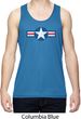 Distressed Air Force Star Mens Moisture Wicking Tanktop