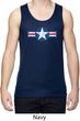 Distressed Air Force Star Mens Moisture Wicking Tanktop