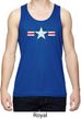 Distressed Air Force Star Mens Moisture Wicking Tanktop