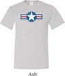 Distressed Air Force Star Mens Tall Shirt