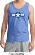 Distressed Air Force Star Mens Tank Top