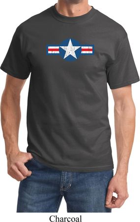 Distressed Air Force Star Shirt