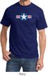 Distressed Air Force Star Shirt