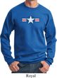 Distressed Air Force Star Sweatshirt