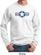 Distressed Air Force Star Sweatshirt