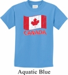 Distressed Canada Flag Kids Shirt