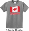 Distressed Canada Flag Kids Shirt