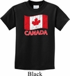 Distressed Canada Flag Kids Shirt