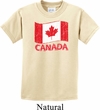 Distressed Canada Flag Kids Shirt