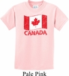 Distressed Canada Flag Kids Shirt