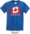 Distressed Canada Flag Kids Shirt