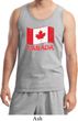 Distressed Canada Flag Mens Tank Top