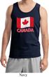 Distressed Canada Flag Mens Tank Top