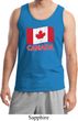 Distressed Canada Flag Mens Tank Top