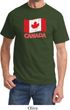 Distressed Canada Flag Shirt