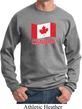Distressed Canada Flag Sweatshirt