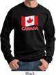 Distressed Canada Flag Sweatshirt