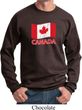 Distressed Canada Flag Sweatshirt
