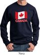 Distressed Canada Flag Sweatshirt