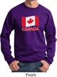 Distressed Canada Flag Sweatshirt