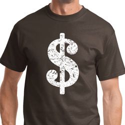 Distressed Dollar Sign Shirts