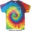 Distressed Ford Trucks Adult Tie Dye Shirt