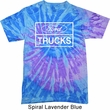 Distressed Ford Trucks Adult Tie Dye Shirt