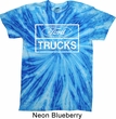 Distressed Ford Trucks Adult Twist Tie Dye Shirt